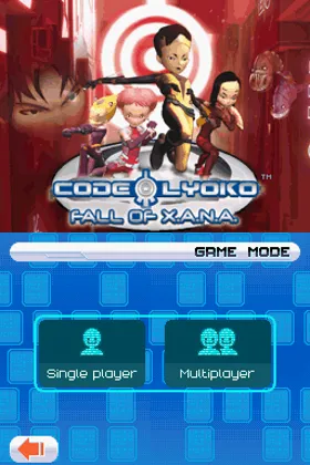 Code Lyoko - Fall of X.A.N.A. (USA) (En,Fr) screen shot title